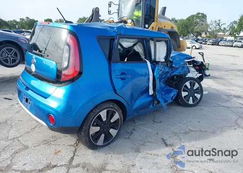 2017 Kia Soul Ev Eve z USA, uszkodzony, nr VIN KNDJP3AE1H7502515